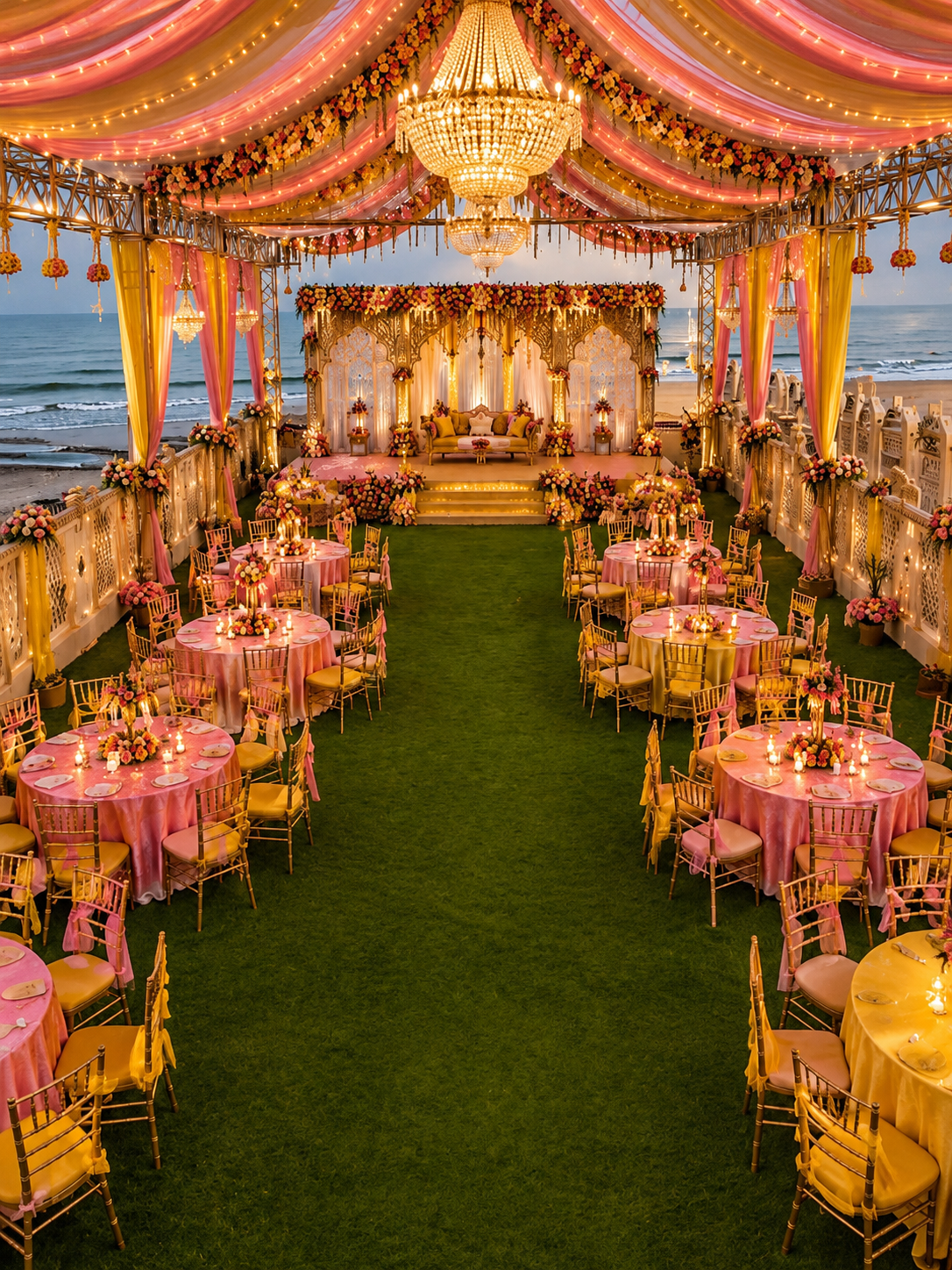 Wedding stage decor